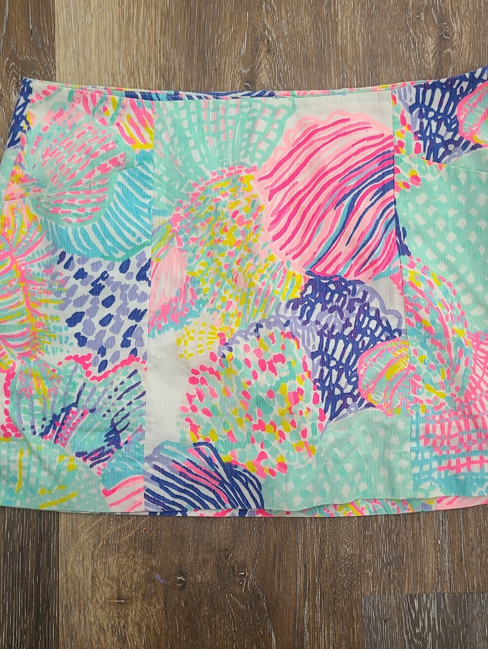 Lilly Pulitzer Colorful Mini Skirt Womens Size 8